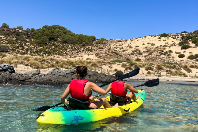 Alquiler de Kayak (Puerto de Addaia, Menorca)