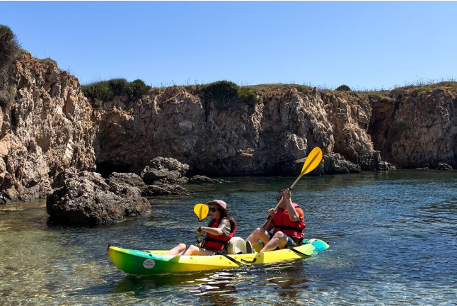 Alquiler de Kayak (Puerto de Addaia, Menorca)