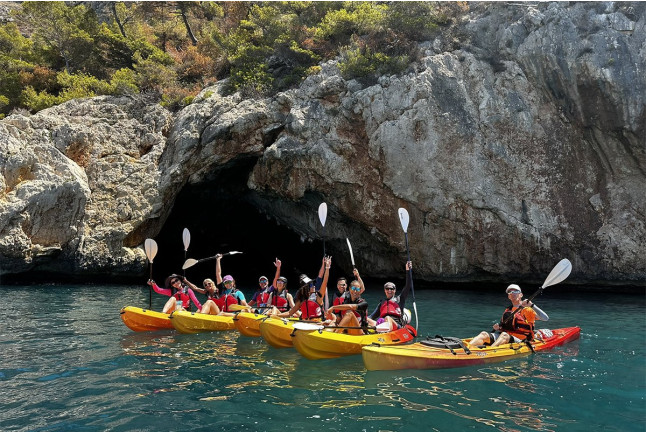 Kayak con Fotos en Villajoyosa, Cala Granadella o Morro de Toix (Alicante)