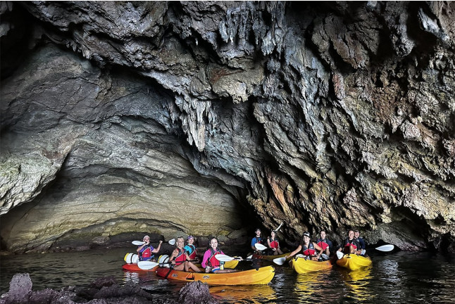 Kayak con Fotos en Villajoyosa, Cala Granadella o Morro de Toix (Alicante)