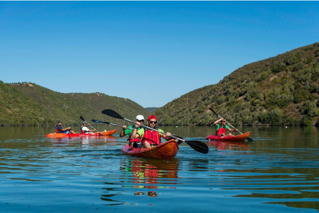 Excursión en Kayak Doble para dos (Cedillo, Cáceres)