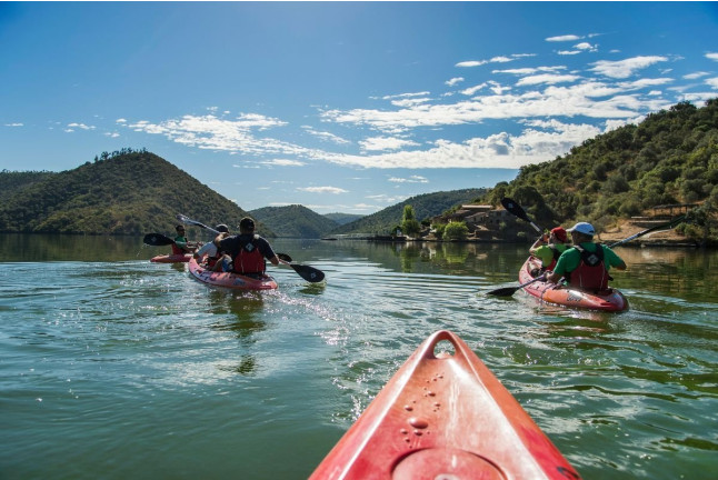 Excursión en Kayak Doble para dos (Cedillo, Cáceres)