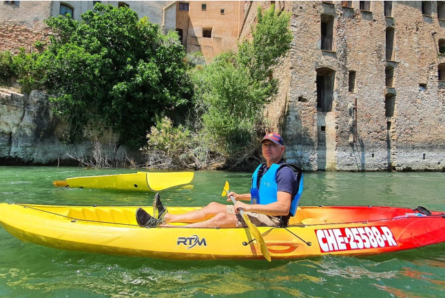 Ruta en Kayak para dos por el Río Ebro (Miravet, Tarragona)