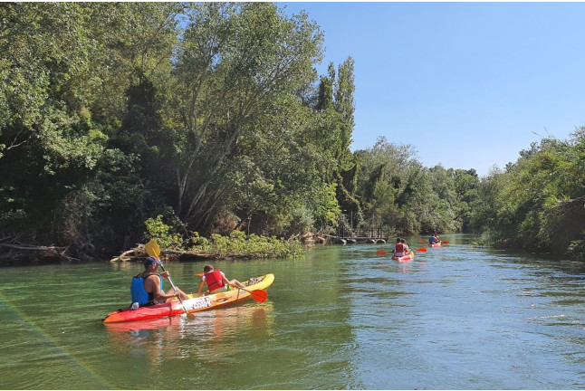 Ruta en Kayak para dos por el Río Ebro (Miravet, Tarragona)