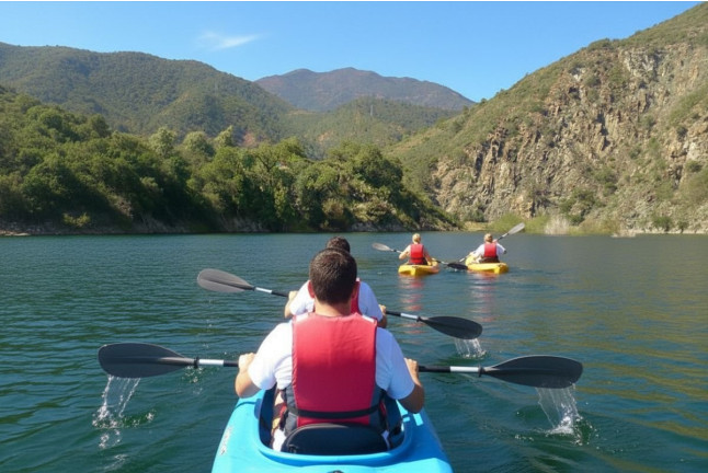 Kayak en Lago de Montaña (Marbella, Málaga)