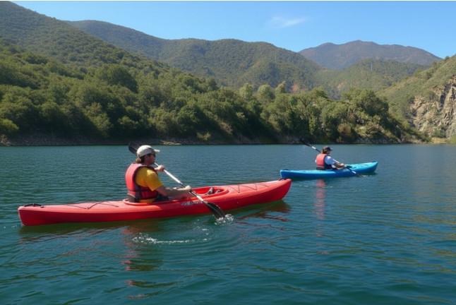 Kayak en Lago de Montaña (Marbella, Málaga)