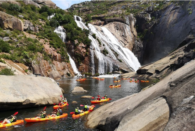 Ruta Guiada en Kayak a Ézaro (A Coruña)