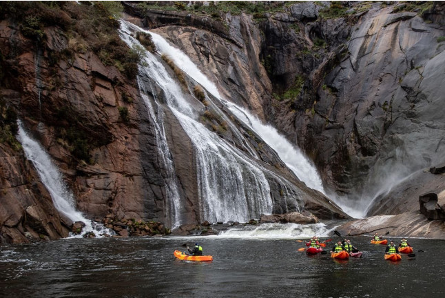 Ruta Guiada en Kayak a Ézaro (A Coruña)