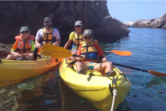 Alquiler de Kayak (Fornells, Menorca)