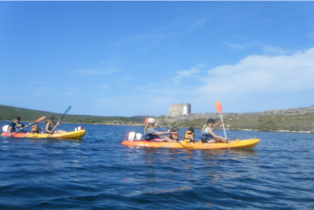 Alquiler de Kayak (Fornells, Menorca)