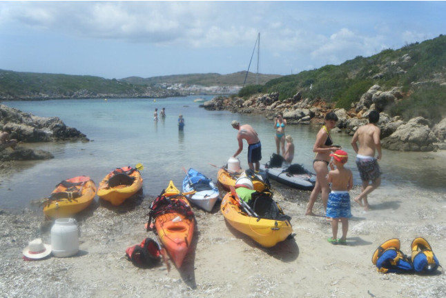 Alquiler de Kayak (Fornells, Menorca)
