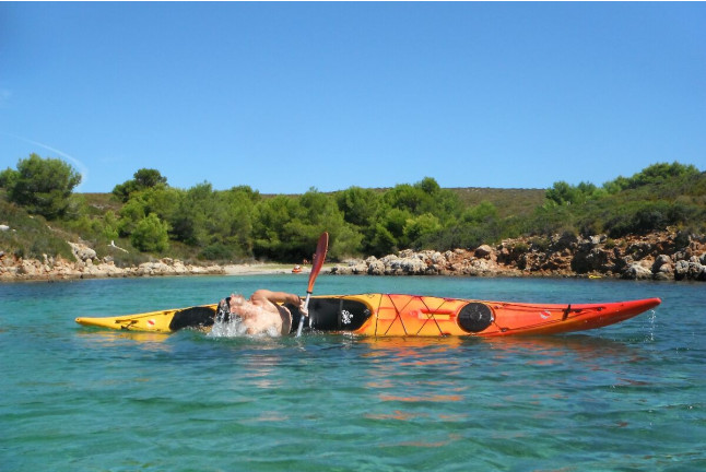 Alquiler de Kayak (Fornells, Menorca)