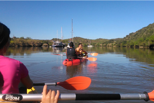 Ruta en Kayak (Sanlúcar de Guadiana, Huelva)