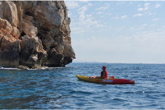 Ruta en Kayak para dos (La Pineda, Tarragona)