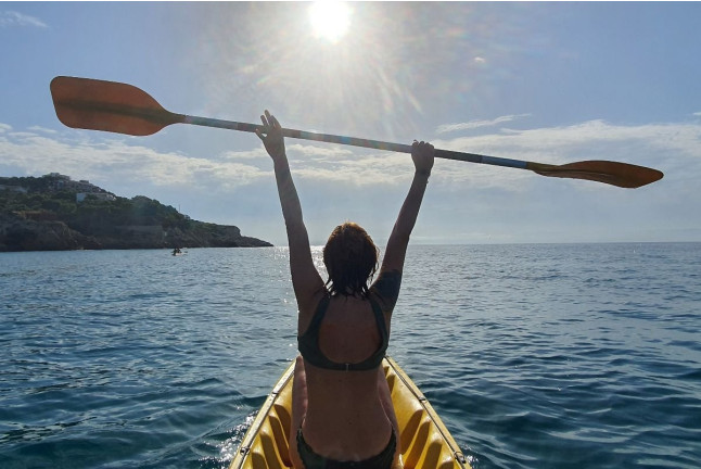 Ruta en Kayak para dos (La Pineda, Tarragona)
