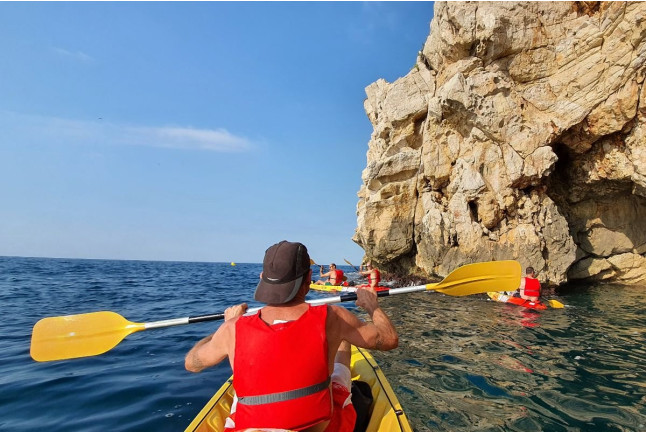 Ruta en Kayak para dos (La Pineda, Tarragona)