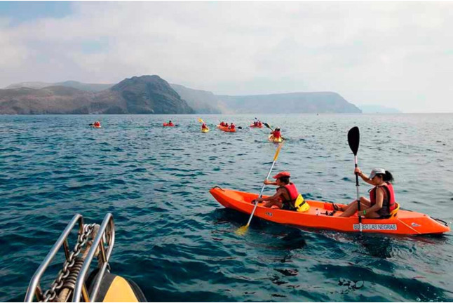 Alquiler de Kayak para dos (Las Negras, Almería)