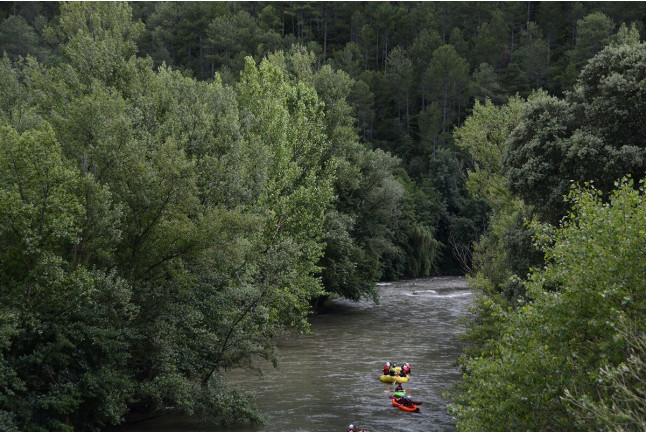 Descenso en Kayak Hinchable de Arboló a Figuereta (Sort, Lleida)