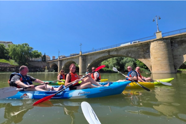 Ruta en Kayak con Fotos (Logroño, La Rioja)