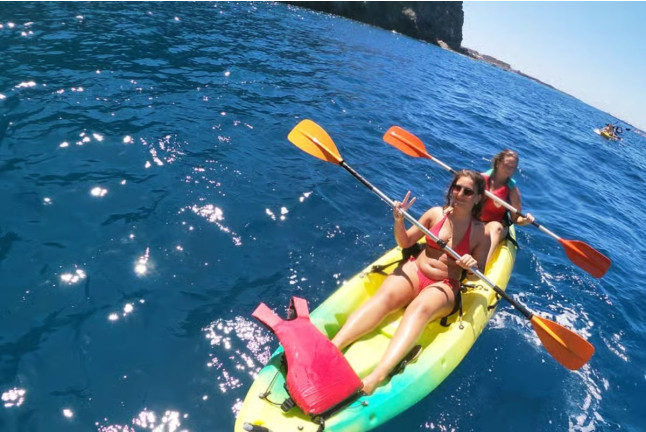 Excursión en Kayak y Snorkel con Fotos en Playa Los Cristianos (Arona, Santa Cruz de Tenerife)