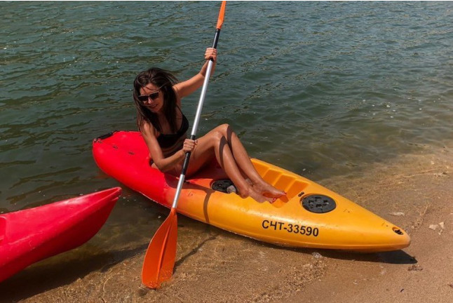 Kayak en el Pantano de San Juan (San Martín de Valdeiglesias, Madrid)