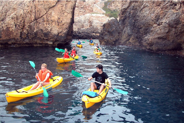 Kayak para dos (Mallorca)