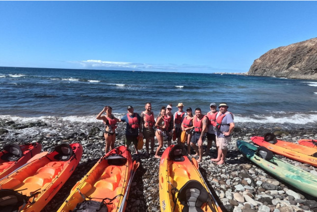 Excursión Guiada en Kayak y Snorkel (Palm-Mar, Tenerife)