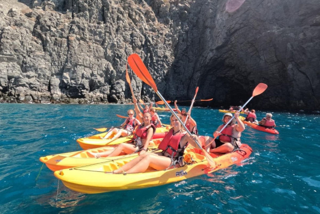 Excursión Guiada en Kayak y Snorkel (Palm-Mar, Tenerife)