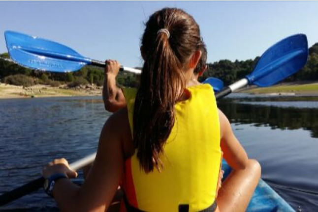 Paseo en Kayak Doble en el Pantano de San Juan (San Martín de Valdeiglesias, Madrid)
