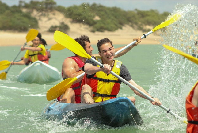 Kayak hasta el Islote de Sancti Petri (Cádiz)