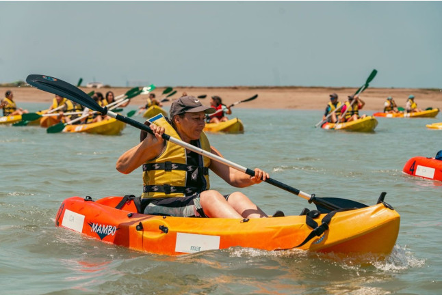 Kayak hasta el Islote de Sancti Petri (Cádiz)