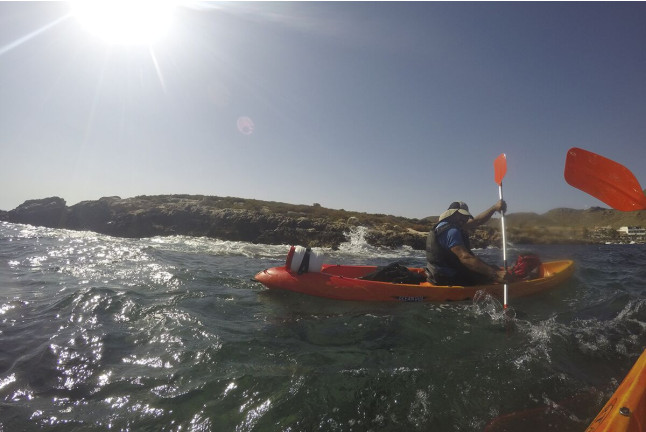 Kayak o Coastering y Snorkel (Murcia)