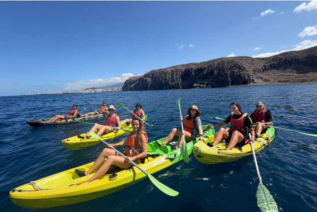 Tour Guiado en Kayak y Snorkel (Arona, Santa Cruz de Tenerife)