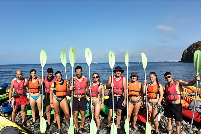 Tour Guiado en Kayak y Snorkel (Arona, Santa Cruz de Tenerife)