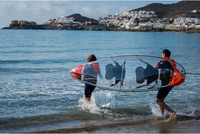 Ruta en Kayak Transparente (San José, Almería)