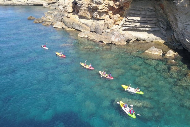 Kayak y Snorkel con Fotos (Ibiza)