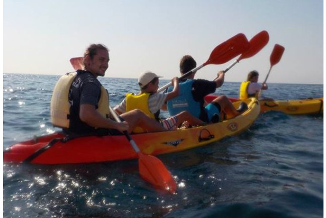 Paseo en Kayak (Barcelona)