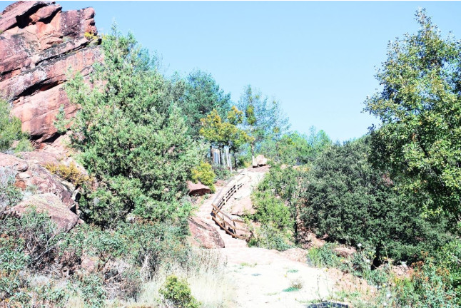 Entrada a La Maleza Parque de Fauna (Teruel)