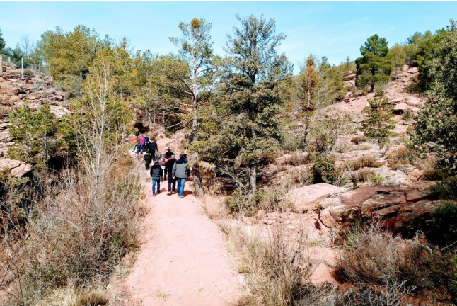 Entrada a La Maleza Parque de Fauna (Teruel)