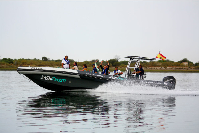 Tour en Las Marismas con Lancha Rápida (Ayamonte, Huelva)