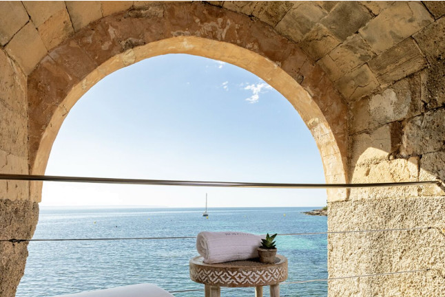 Ritual de Felicidad a Duo: Spa, Masaje, Mini Facial y Copa de Cava para dos en Hospes Maricel & Spa 5* (Palma de Mallorca)