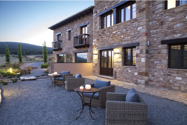 Escapada de 2 Noches con Spa en Hotel Mas de Cebrián (Puertomingalvo, Teruel)