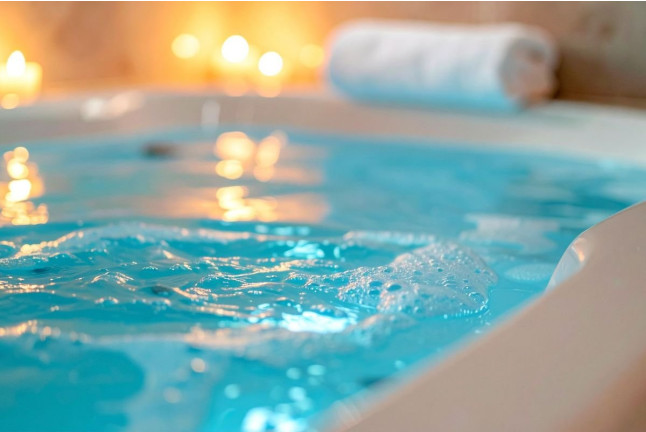 Jacuzzi Privado, Masaje Relajante en Spaxión de El Corte Inglés de Colón y Cena para dos en Restaurante Lila y Lola (Valencia)