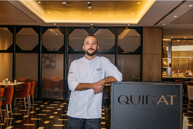 Menú Degustación 24K para dos en Restaurante QUIRAT con Estrella Michelin (Barcelona)