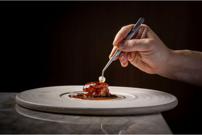 Menú Degustación 24K para dos en Restaurante QUIRAT con Estrella Michelin (Barcelona)