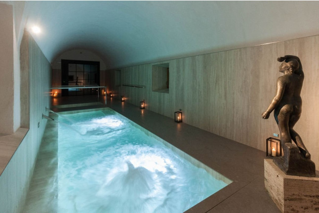 Circuito Spa y Menú Degustación para dos en Hotel Finca Llongarriu 4* (Vall de Bianya, Girona)