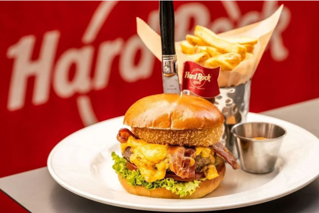 Menú en Hard Rock Café Barcelona (Barcelona)