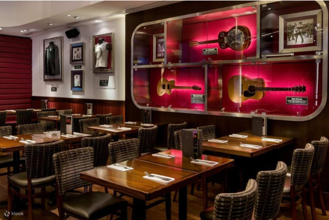 Menú en Hard Rock Café Barcelona (Barcelona)