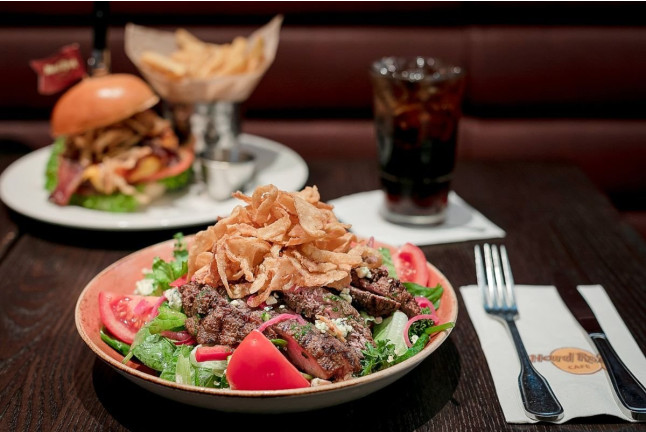Menú en Hard Rock Café Barcelona (Barcelona)