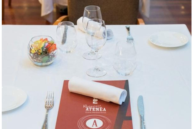Menú para dos en el Restaurant Atenea (Les Corts, Barcelona)